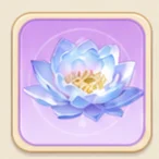 유리빛 조류 연꽃